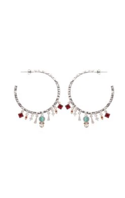 Boucles D'oreilles Abril Argenté