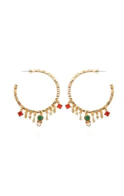 Boucles D'oreilles Abril Doré