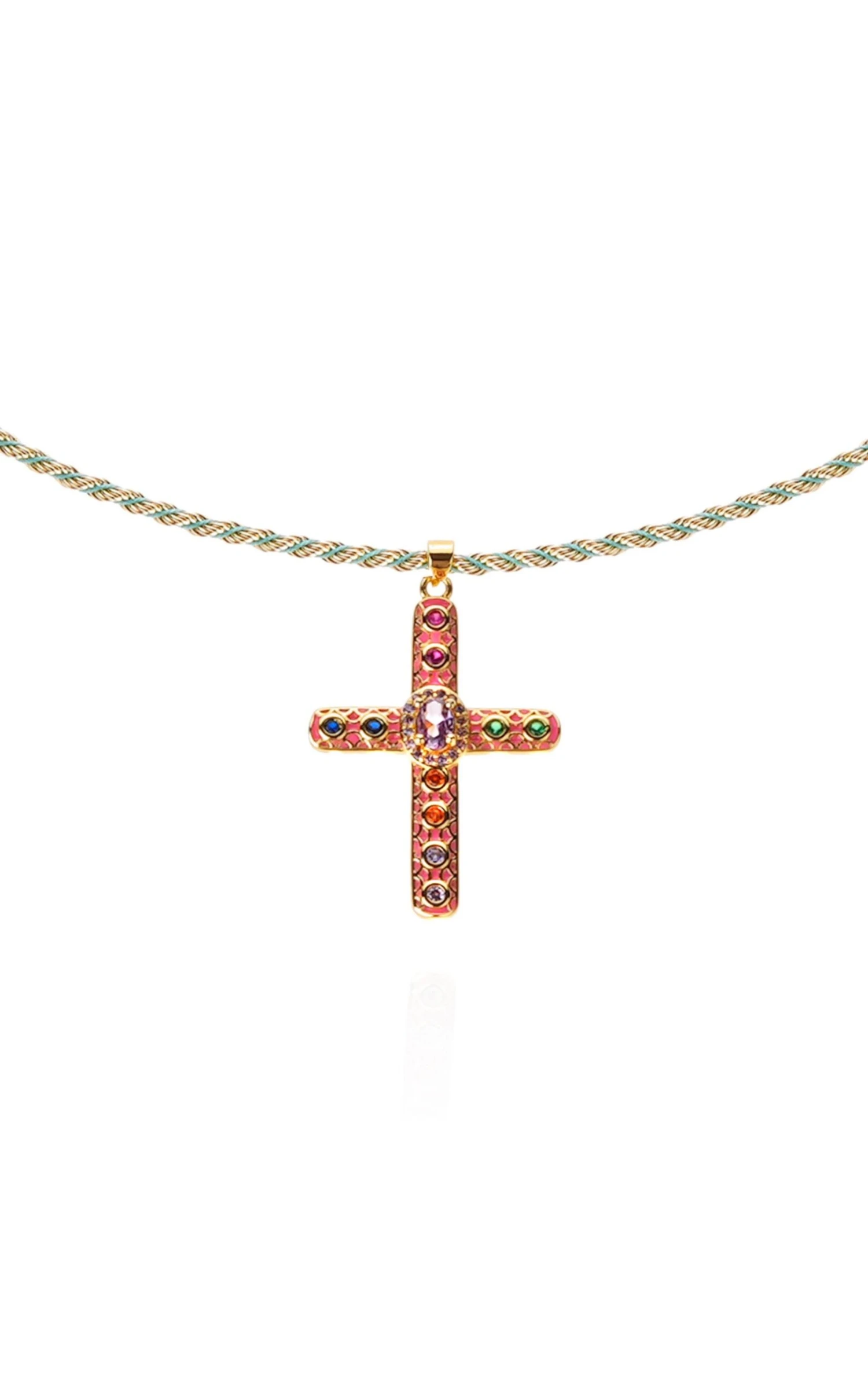 Collier Boniface Rose 3 Collier Boniface Rose – Image 3