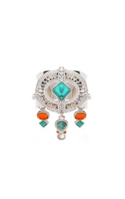 Bague Carnabal Argenté 5 Bague Carnabal Argenté -Hipanema Boutique carnabal 2