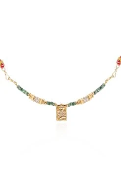 Collier Chamane Vert 9 Collier Chamane Vert -Hipanema Boutique chamane 4