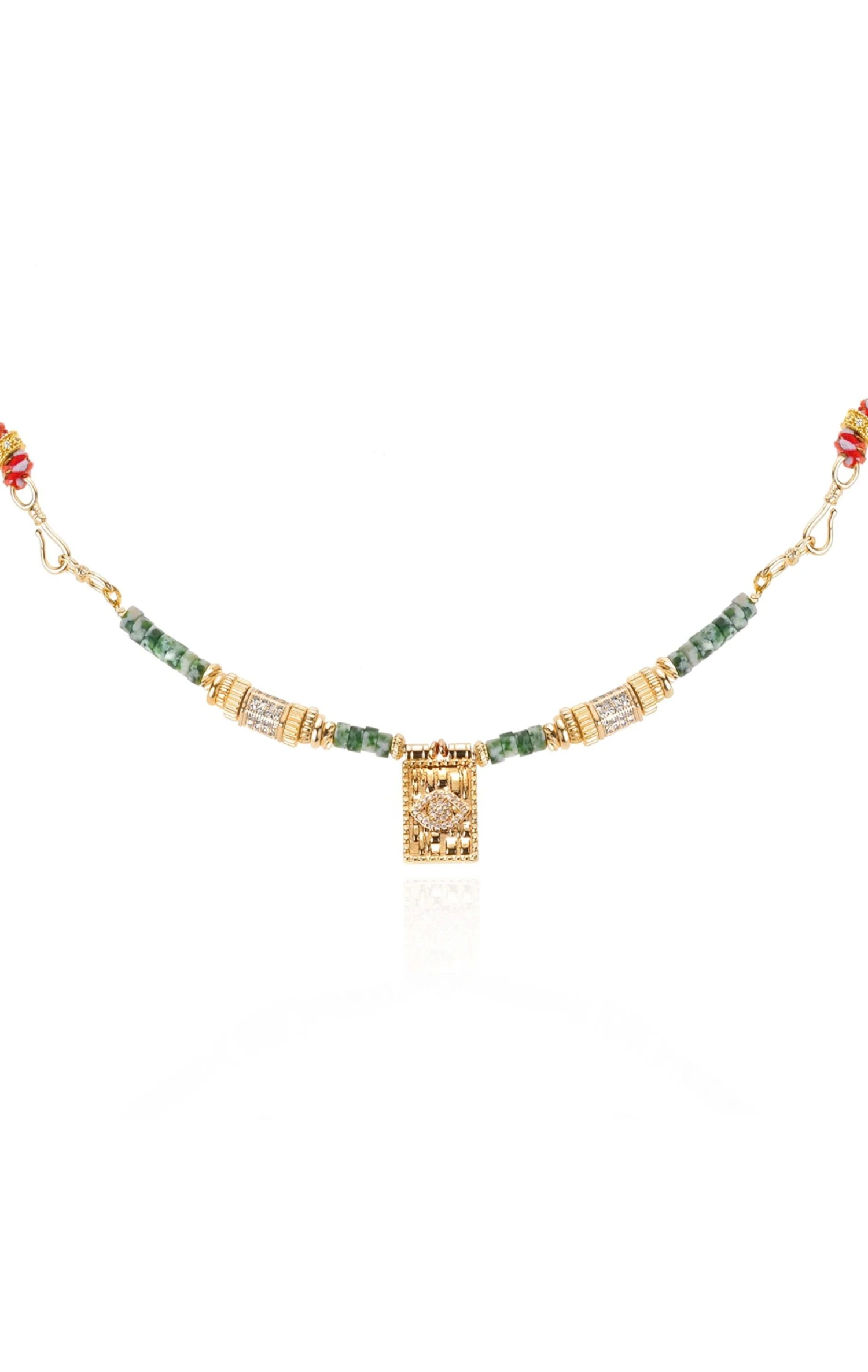 Collier Chamane Vert 5 Collier Chamane Vert – Image 5