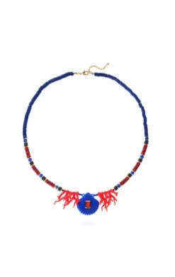 Collier Dorie Bleu Indigo