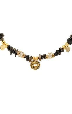 Collier Etienne Noir 5 Collier Etienne Noir -Hipanema Boutique etienne 2