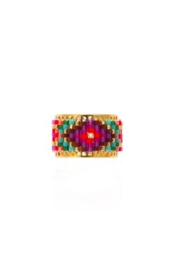 Bague Etowa Multicolore -Hipanema Boutique etowa 2