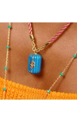 Collier Felice Bleu -Hipanema Boutique felice 6