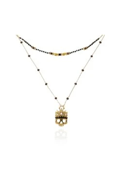 Collier Heartbeat Noir -Hipanema Boutique heartbeat 4