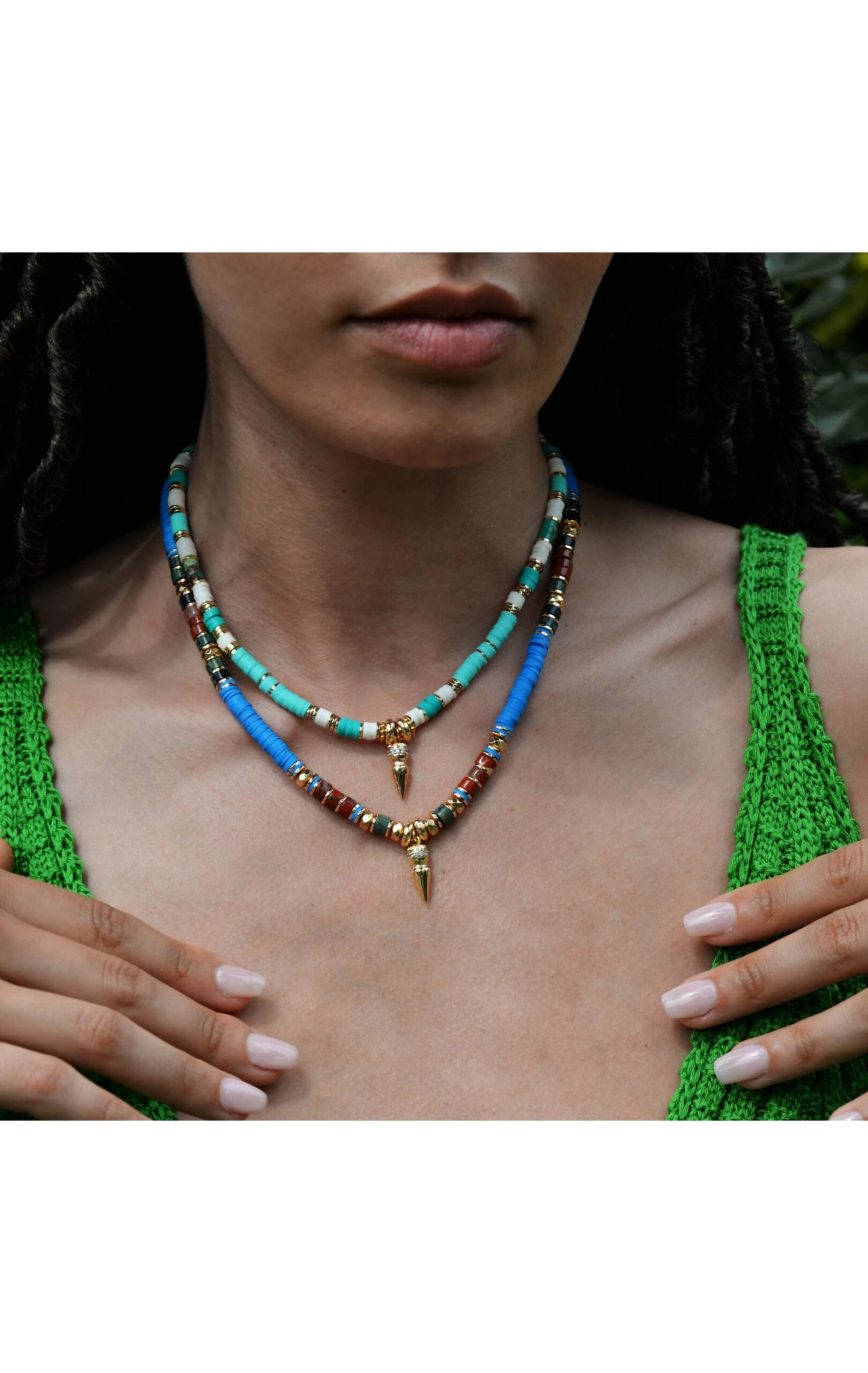 Collier Jaipur Aqua 2 Collier Jaipur Aqua – Image 2