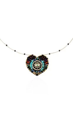 Collier Janeira Noir -Hipanema Boutique janeira 6