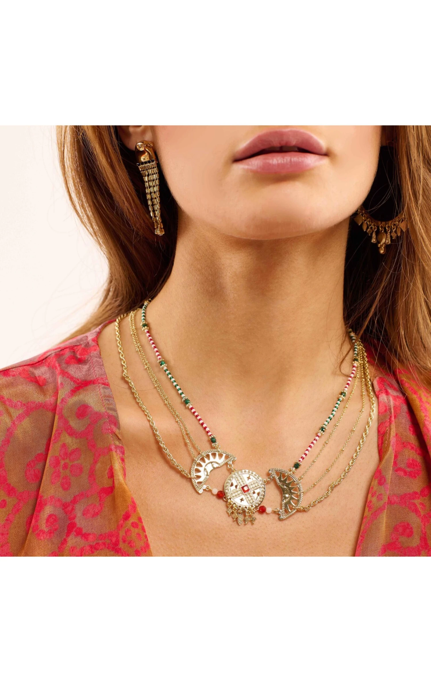 Collier Maraja Doré 2 Collier Maraja Doré – Image 2