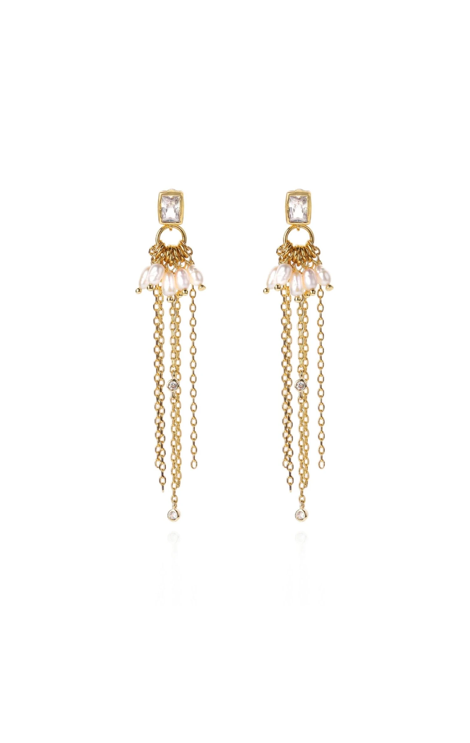 Boucles D'oreilles Marina Doré 1 Boucles D'oreilles Marina Doré