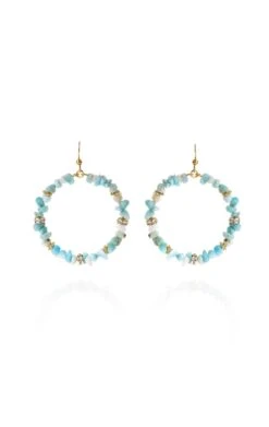 Boucles D'oreilles Martinika Turquoise