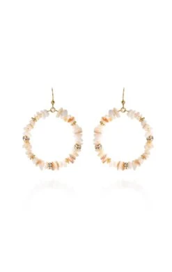 Boucles D'oreilles Martinika Blanc