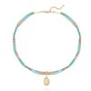 Collier Nymphe Turquoise