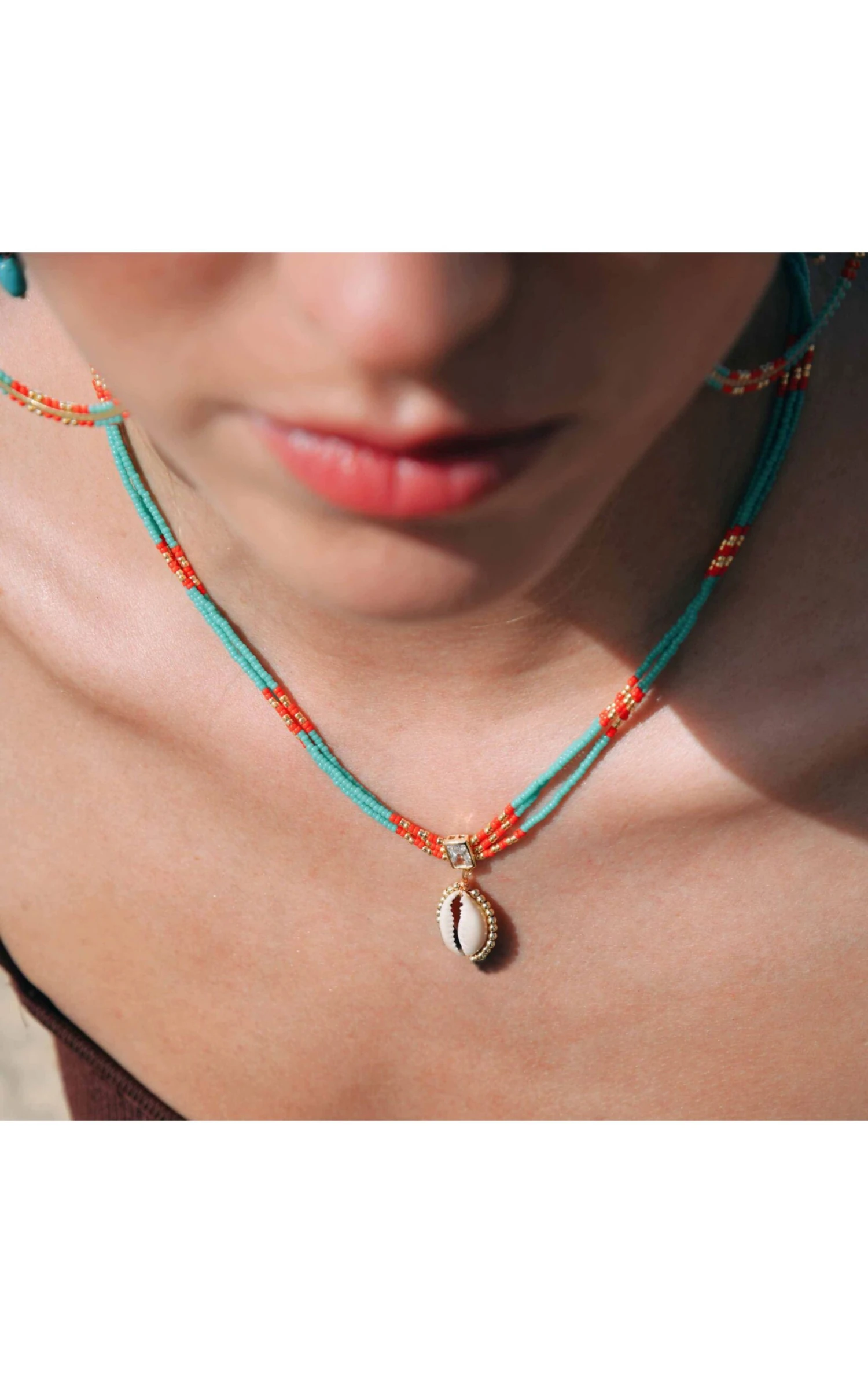 Collier Nymphe Turquoise 2 Collier Nymphe Turquoise – Image 2