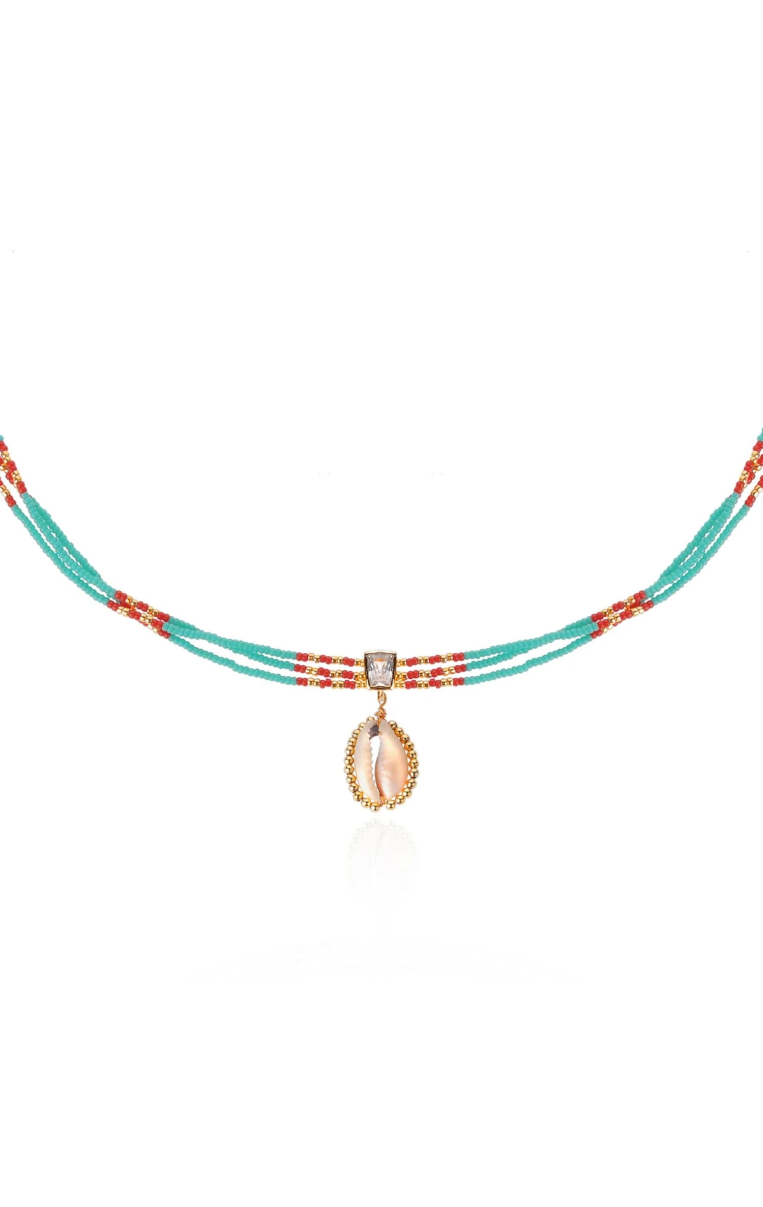 Collier Nymphe Turquoise 4 Collier Nymphe Turquoise – Image 4