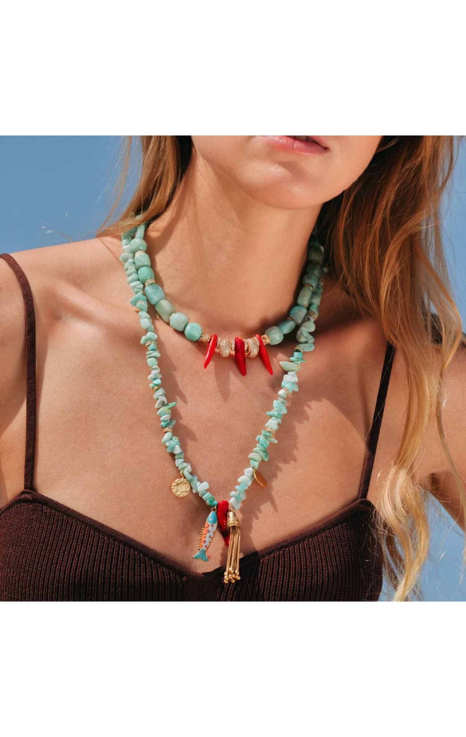 Collier Panyee Turquoise 2 Collier Panyee Turquoise – Image 2