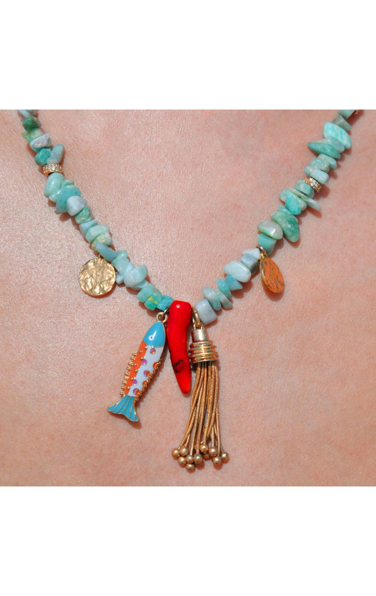 Collier Panyee Turquoise 3 Collier Panyee Turquoise – Image 3