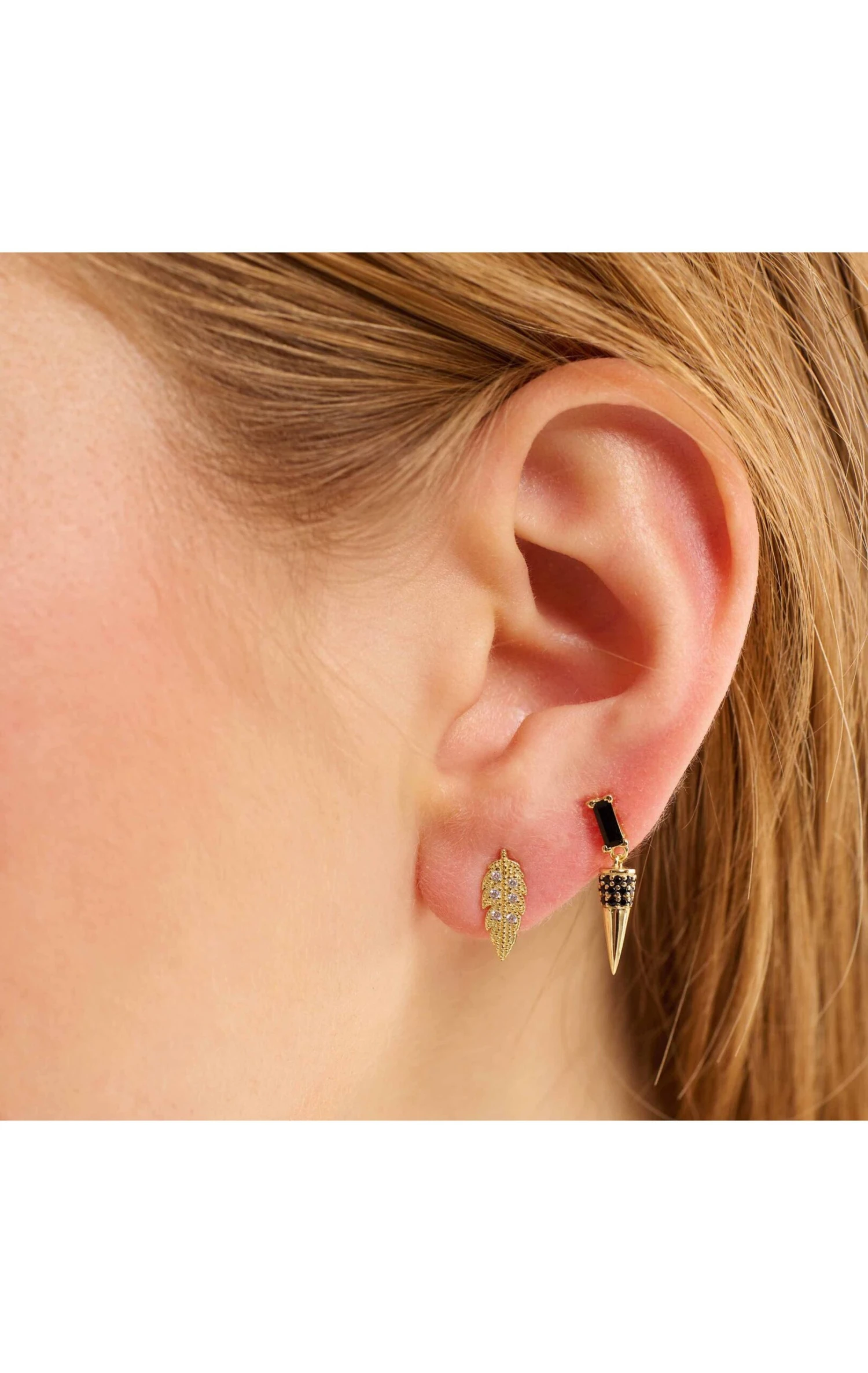 Boucles D'oreilles Rebeca Doré 2 Boucles D'oreilles Rebeca Doré – Image 2