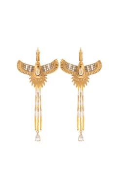 Boucles D'oreilles Teresina Blanc