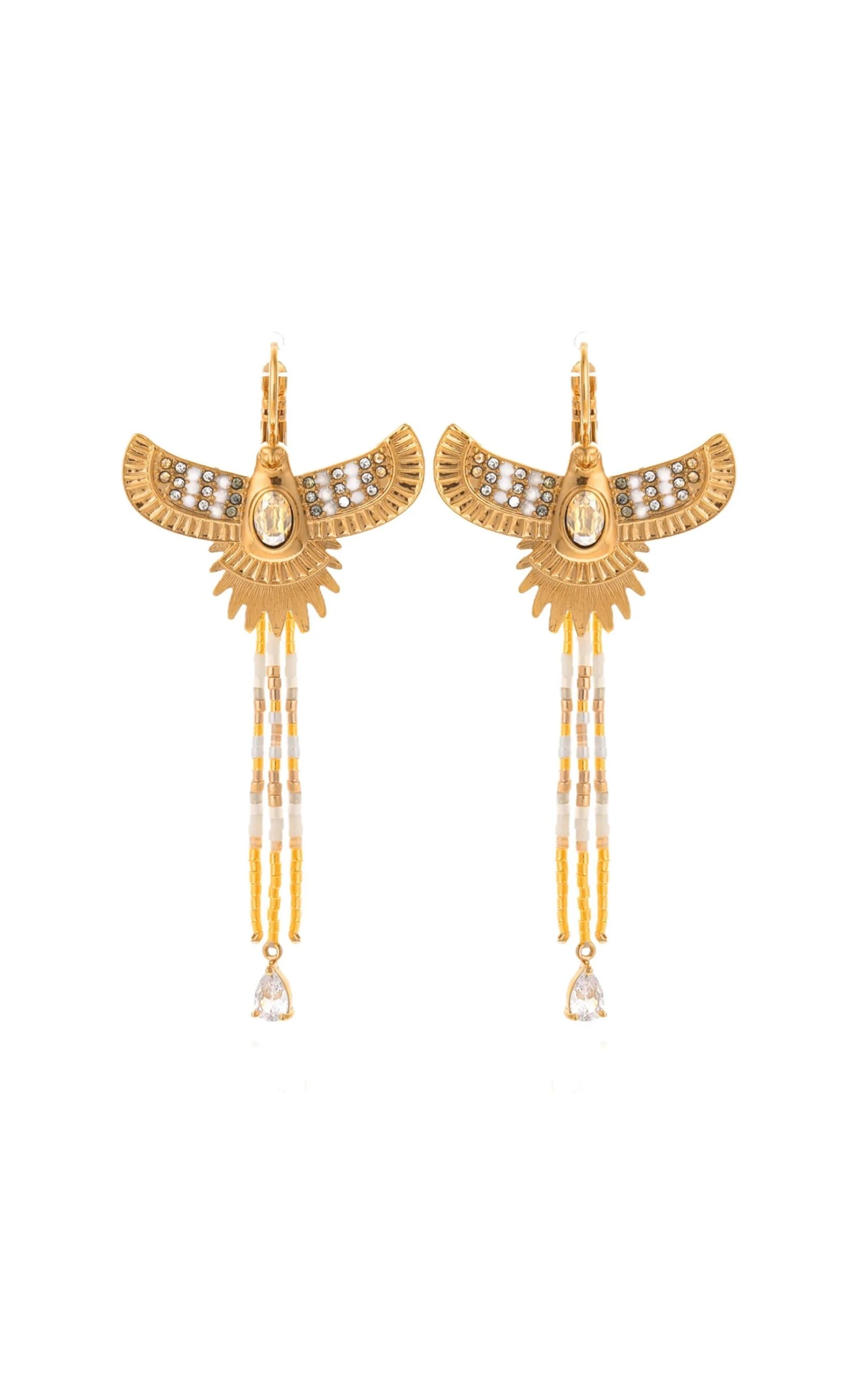 Boucles D'oreilles Teresina Blanc 1 Boucles D'oreilles Teresina Blanc