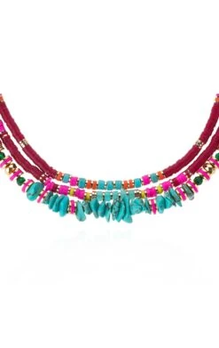 Collier Trion Grenat -Hipanema Boutique trion 10