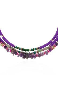Collier Trion Violet 7 Collier Trion Violet -Hipanema Boutique trion 20
