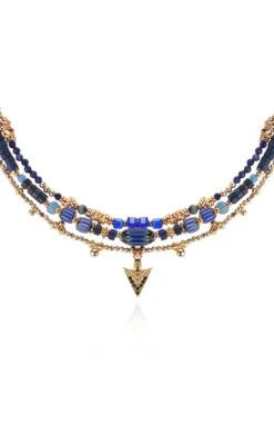 Collier Trion Bleu -Hipanema Boutique trion 23