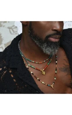 Collier Twinsy Terre 6 Collier Twinsy Terre -Hipanema Boutique twinsy 5