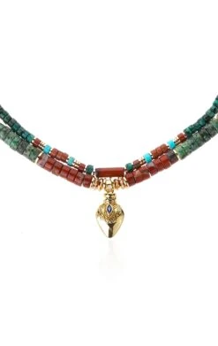 Collier Twinsy Terre 7 Collier Twinsy Terre -Hipanema Boutique twinsy 6
