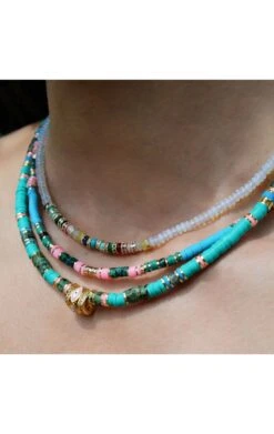 Collier Twinsy Bleu -Hipanema Boutique twinsy 9